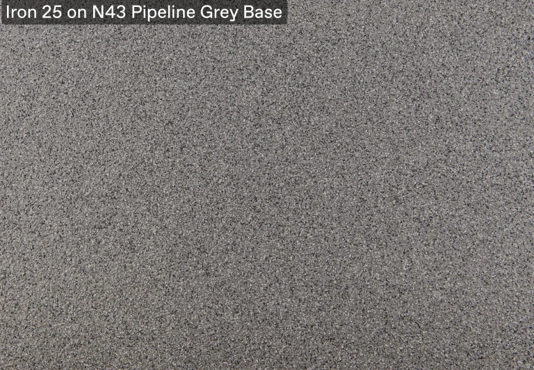 iron 25 on n43 pipeline grey base