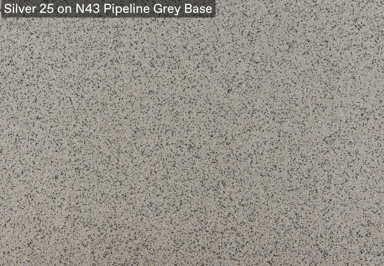 silver 25 on n43 pipeline grey base